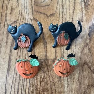 🔥 Sale 5 for $20 🔥 - Set of 4 Halloween napkin holder set